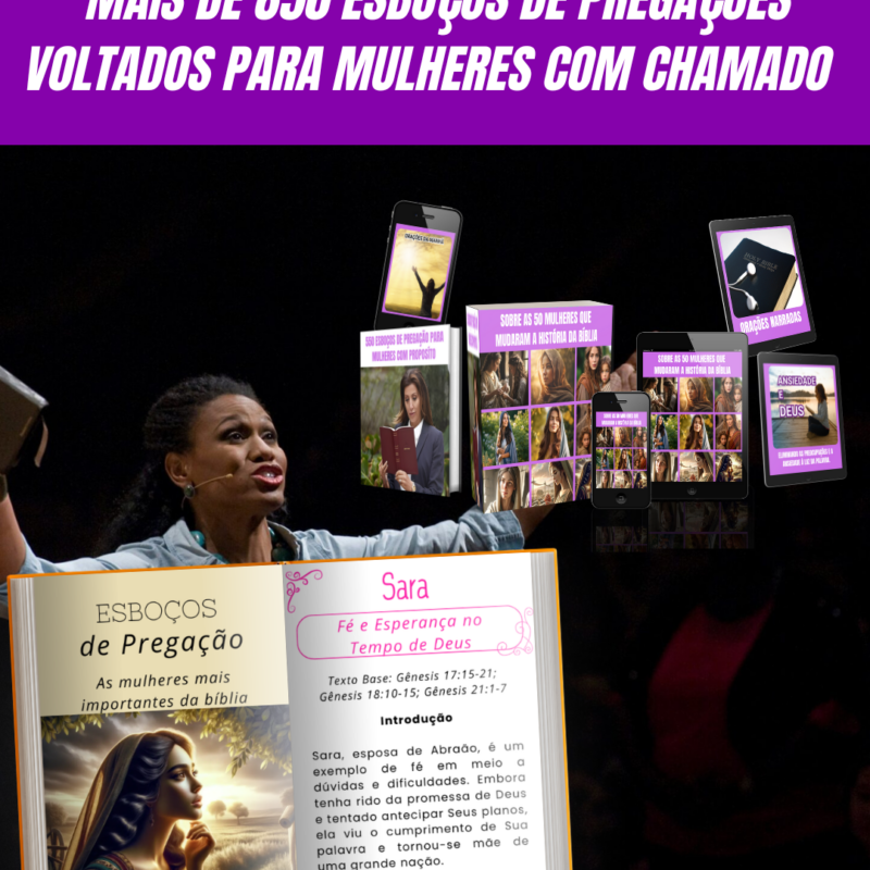 850 Esboços de Pregações para Mulheres Teste